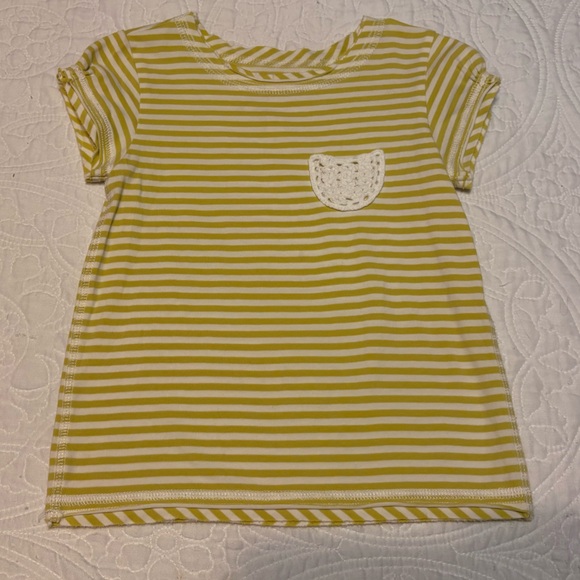 Matilda Jane Other - Matilda Jane ‘Line Leader’ Crochet Pocket Tee